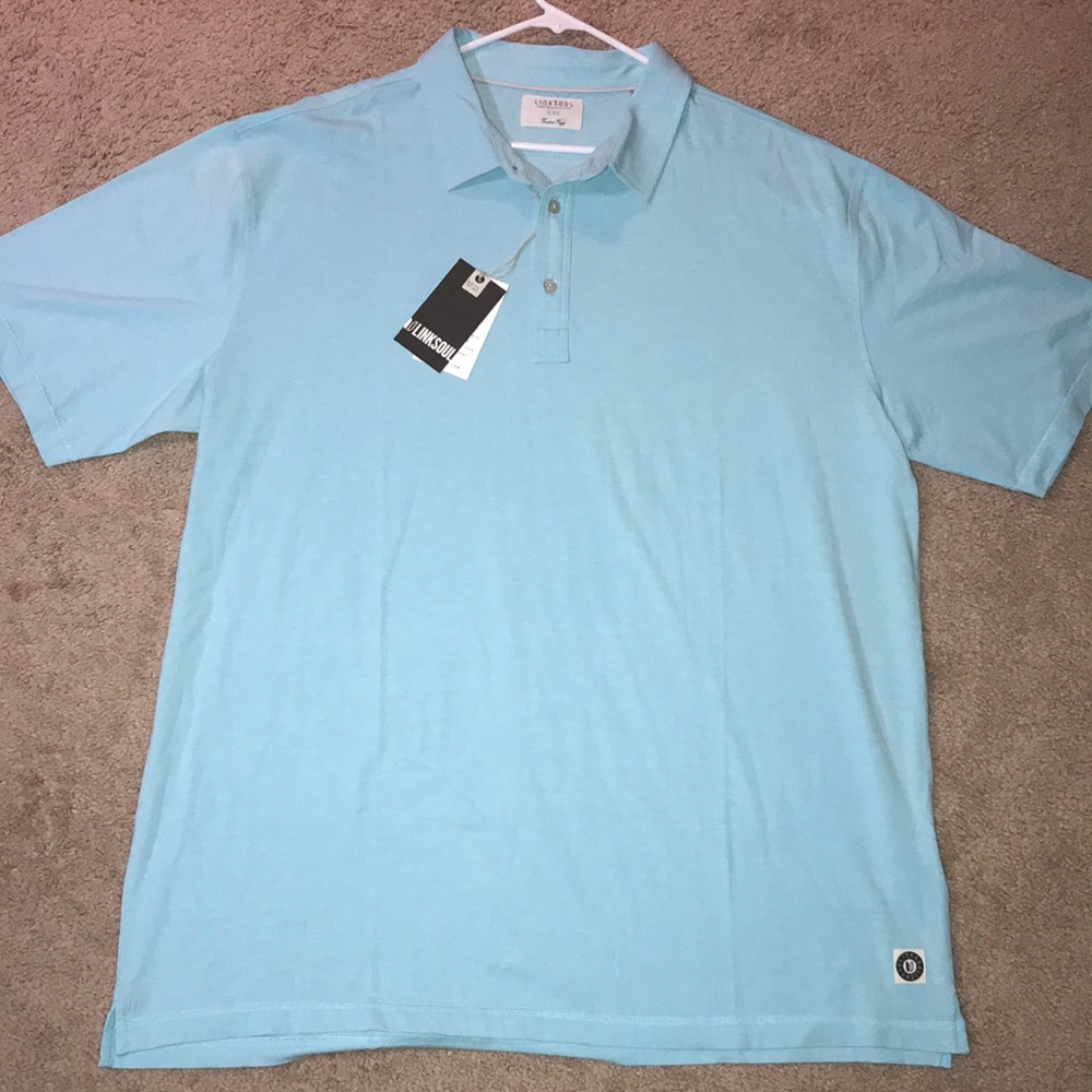 Men’s Linksoul Teal Polo